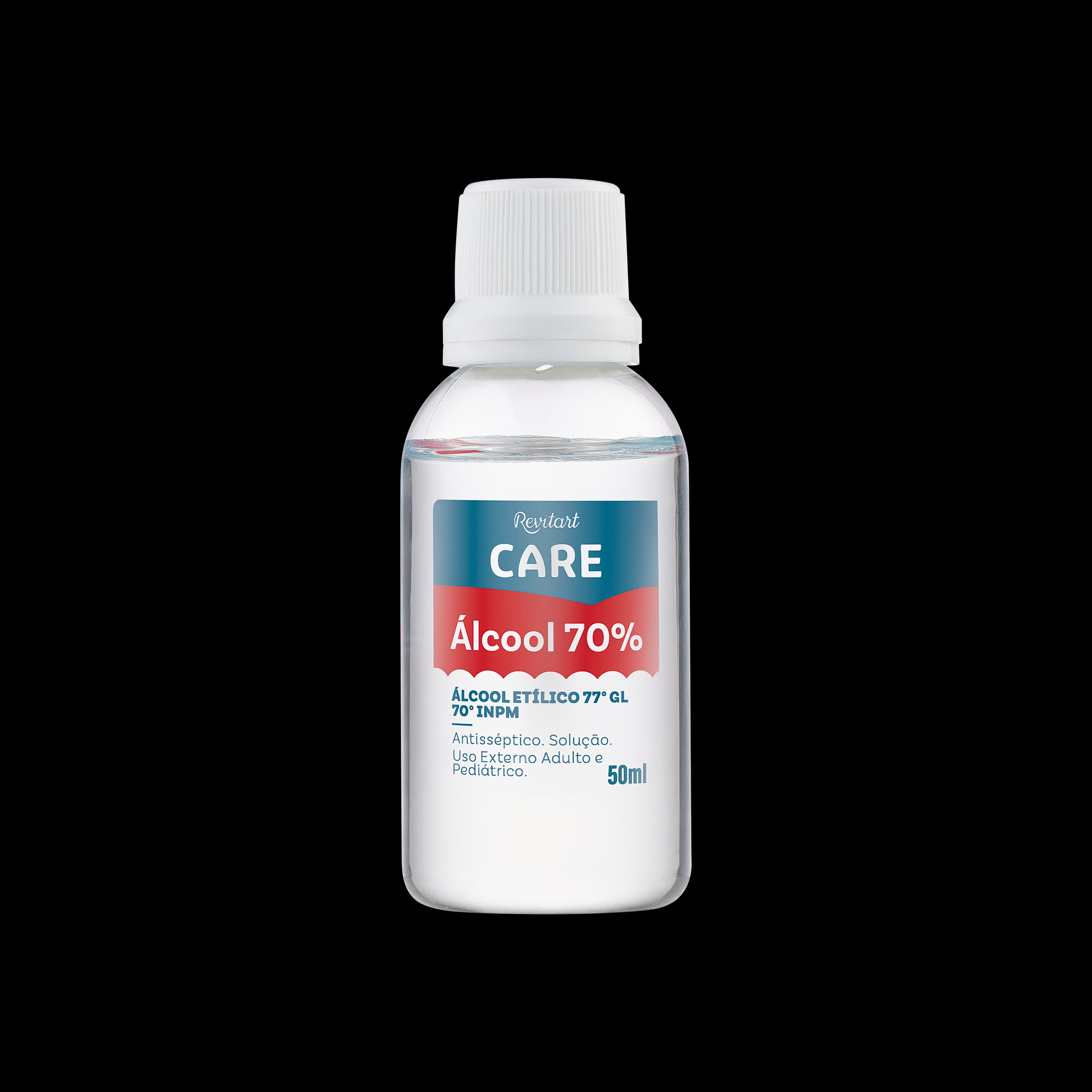 Álcool 70% Revitart Care - 50ml